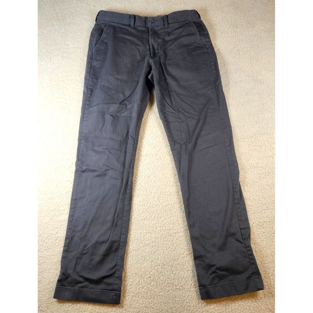 J.Crew Flex Sutton Pants Mens 32x32 Gray Slim Fit Stretch Chino Dress Casual